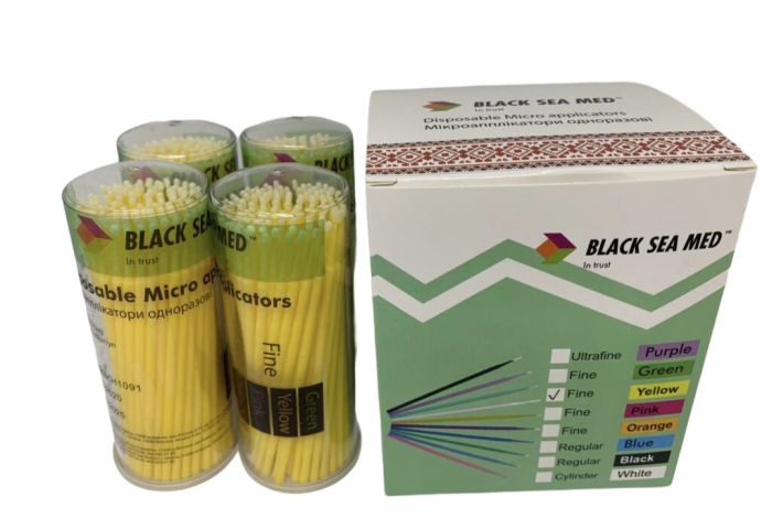 Микроаппликаторы BLACKSEAMED™ Fine