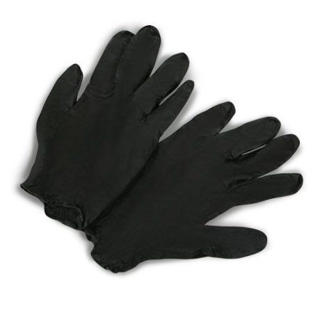 Нітрилові чорні рукавички SafeTouch® Advanced Black