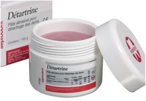Detartrine. Паста для удаления зубных отложений и полировки